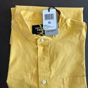Carhartt WIP Fela Work in Progress Samoan Sun Puff Puff Pass LS Half Placket XL